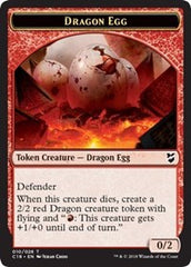Dragon Egg // Dragon Double-sided Token [Commander 2018 Tokens]