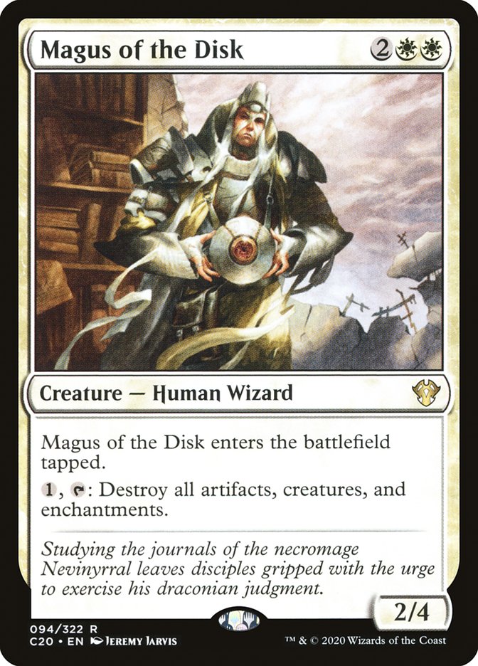 Magus of the Disk [Commander 2020] | Rook's Games and More