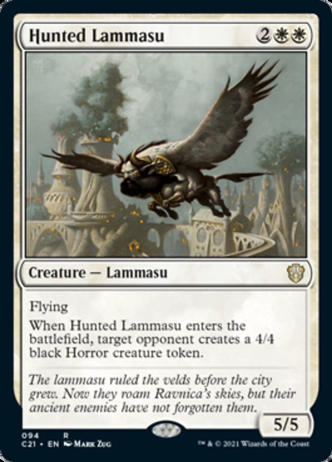 Hunted Lammasu [Commander 2021] | Rook's Games and More