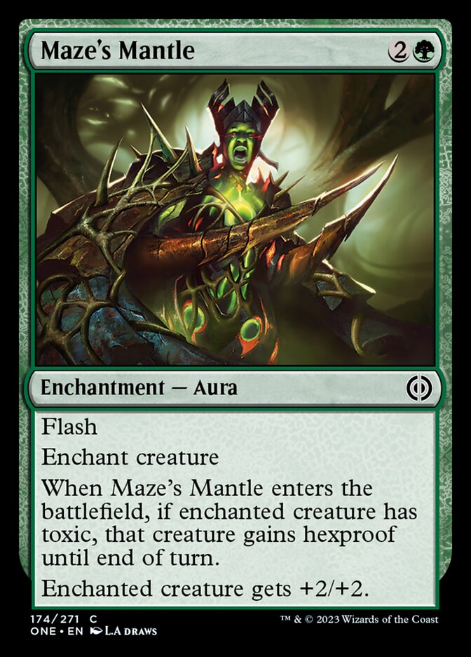 Maze's Mantle [Phyrexia: All Will Be One] | Rook's Games and More