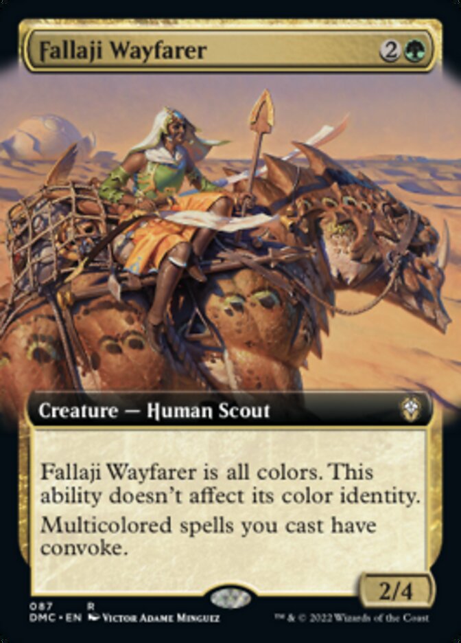 Fallaji Wayfarer (Extended Art) [Dominaria United Commander] | Rook's Games and More