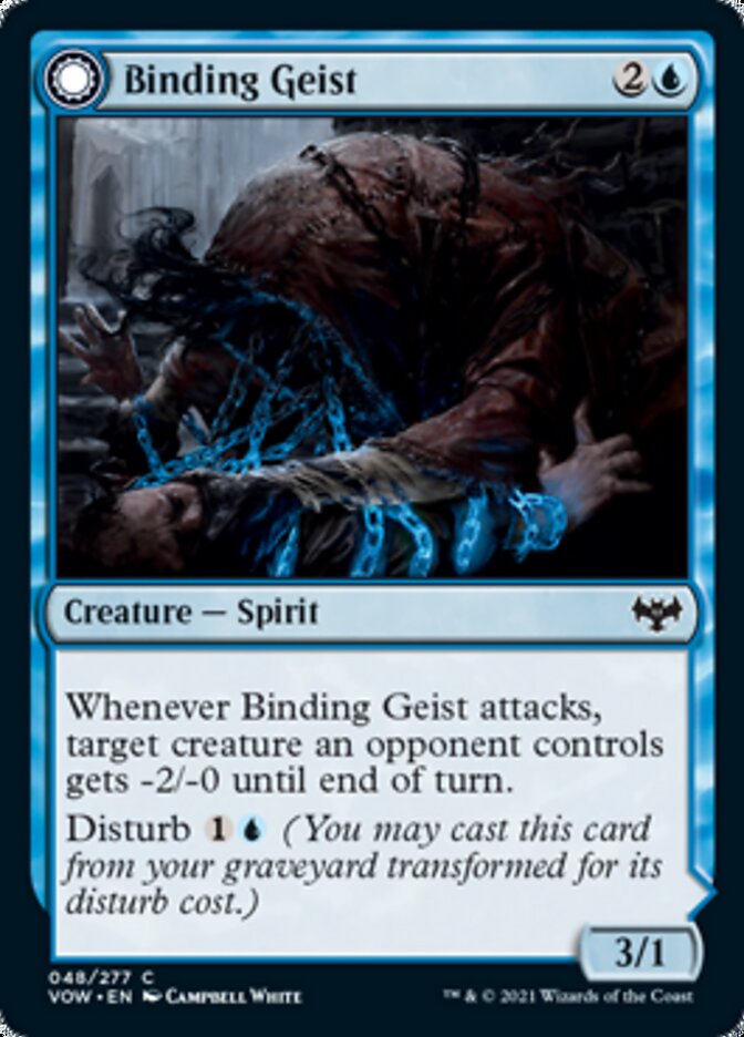 Binding Geist // Spectral Binding [Innistrad: Crimson Vow] | Rook's Games and More