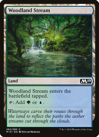 Woodland Stream [Core Set 2019] | Rook's Games and More