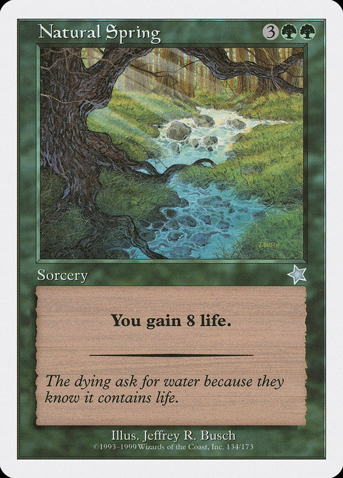 Natural Spring [Starter 1999] | Rook's Games and More