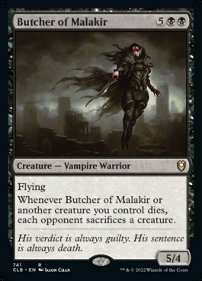 Butcher of Malakir [Commander Legends: Battle for Baldur's Gate] | Rook's Games and More