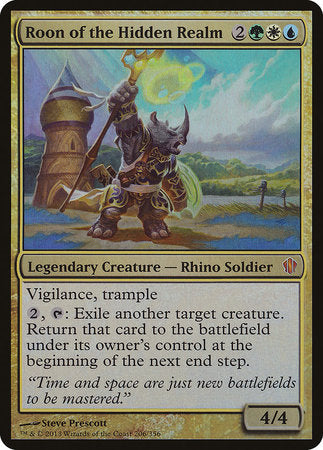 Roon of the Hidden Realm (Commander 2013) [Commander 2013 Oversized] | Rook's Games and More