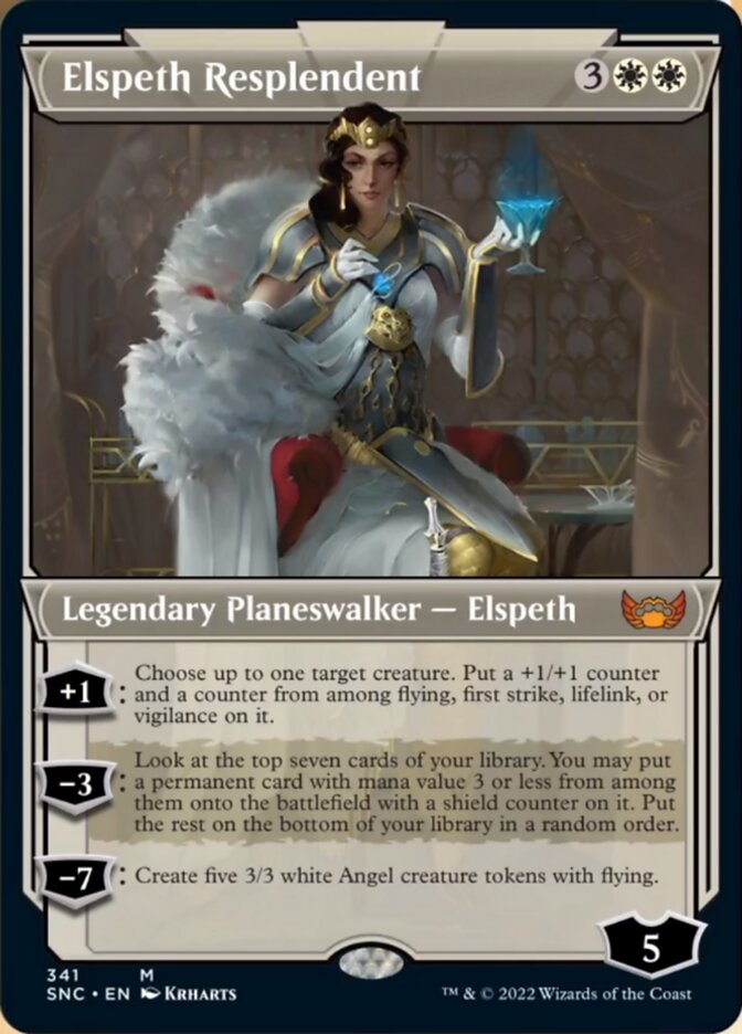 Elspeth Resplendent (Showcase Art Deco) [Streets of New Capenna] | Rook's Games and More