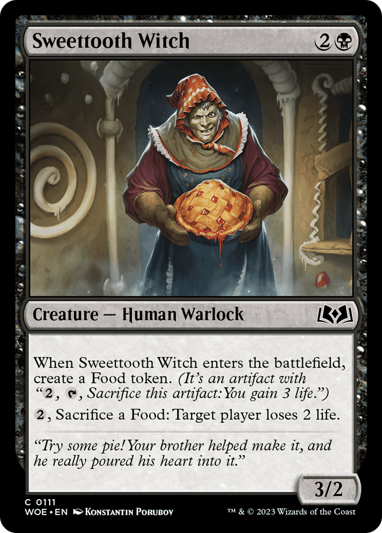 Sweettooth Witch [Wilds of Eldraine] | Rook's Games and More