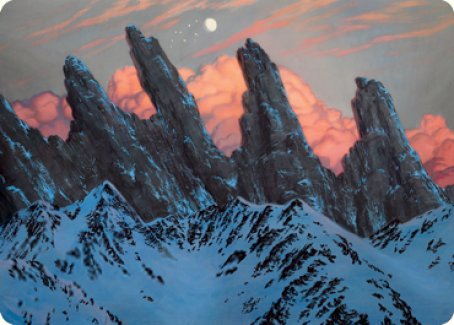 Mountain (275) Art Card [Dungeons & Dragons: Adventures in the Forgotten Realms Art Series] | Rook's Games and More