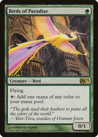 Birds of Paradise [Magic 2012] | Rook's Games and More
