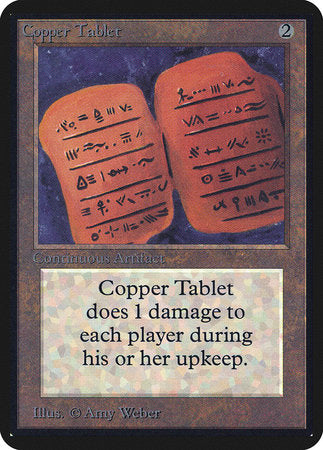 Copper Tablet [Limited Edition Alpha] | Rook's Games and More