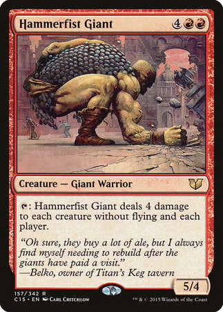 Hammerfist Giant [Commander 2015] | Rook's Games and More