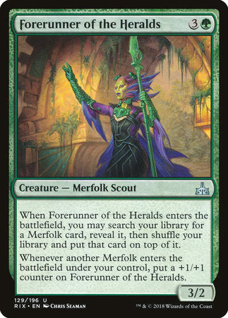 Forerunner of the Heralds [Rivals of Ixalan] | Rook's Games and More