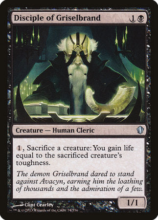 Disciple of Griselbrand [Commander 2013] | Rook's Games and More
