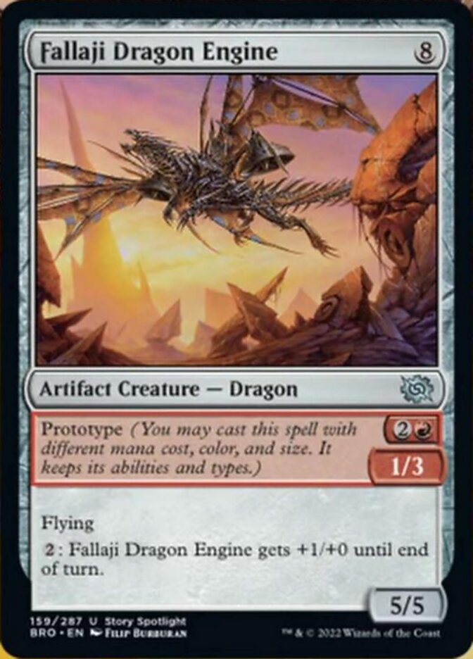Fallaji Dragon Engine [The Brothers' War] | Rook's Games and More