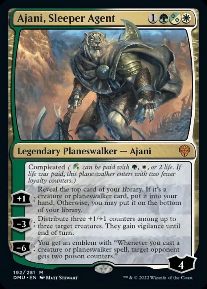 Ajani, Sleeper Agent [Dominaria United] | Rook's Games and More