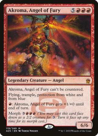 Akroma, Angel of Fury [Masters 25] | Rook's Games and More