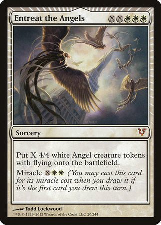 Entreat the Angels [Avacyn Restored] | Rook's Games and More