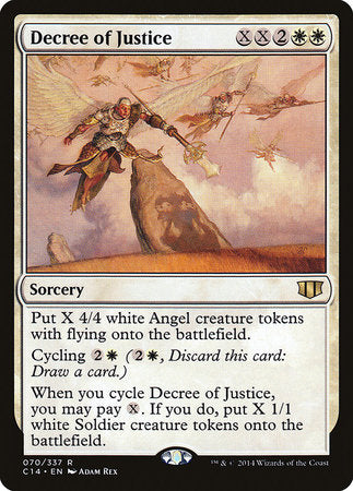 Decree of Justice [Commander 2014] | Rook's Games and More