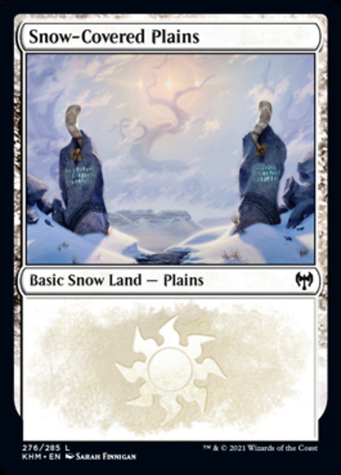 Snow-Covered Plains (276) [Kaldheim] | Rook's Games and More