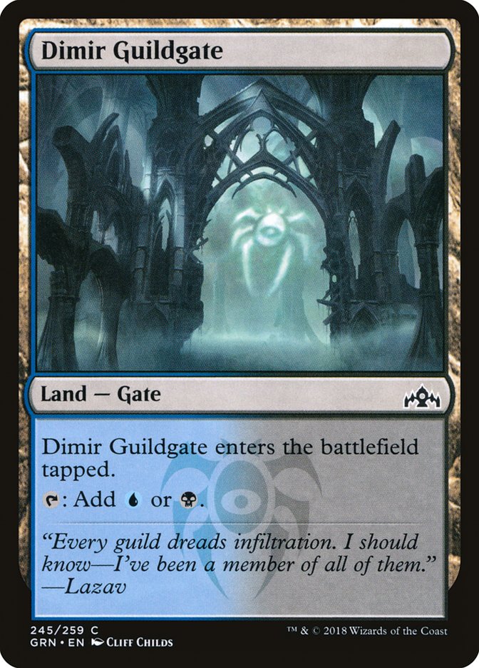 Dimir Guildgate (245/259) [Guilds of Ravnica] | Rook's Games and More