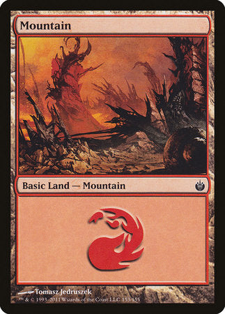 Mountain (153) [Mirrodin Besieged] | Rook's Games and More