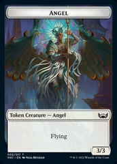 Fish // Angel Double-sided Token [Streets of New Capenna Tokens] | Rook's Games and More