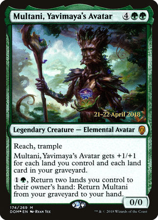 Multani, Yavimaya's Avatar [Dominaria Promos] | Rook's Games and More