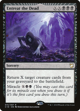 Entreat the Dead [Commander 2018] | Rook's Games and More