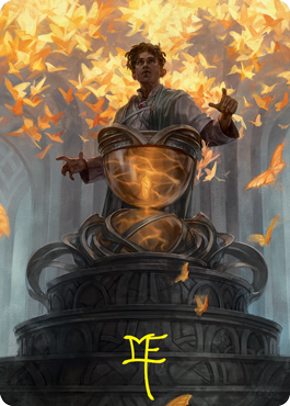 Introduction to Prophecy Art Card (Gold-Stamped Signature) [Strixhaven: School of Mages Art Series] | Rook's Games and More