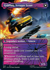 Goldbug, Humanity's Ally // Goldbug, Scrappy Scout (Shattered Glass) [Universes Beyond: Transformers] | Rook's Games and More