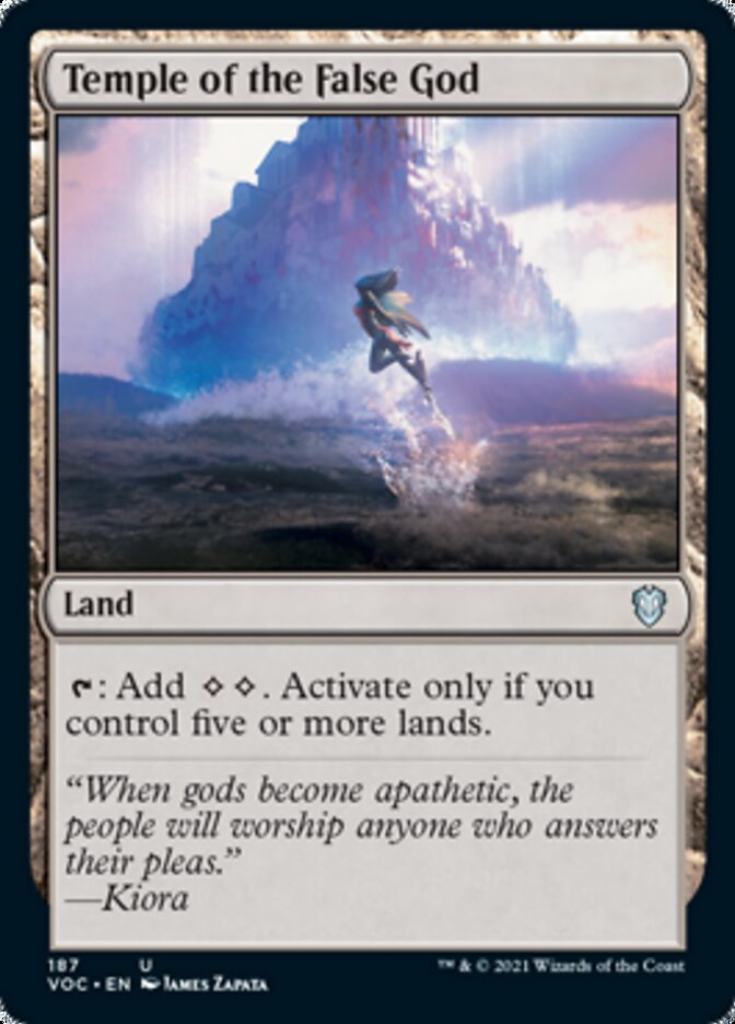 Temple of the False God [Innistrad: Crimson Vow Commander] | Rook's Games and More