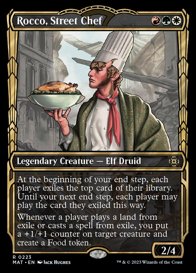 Rocco, Street Chef (Showcase Halo Foil) [March of the Machine: The Aftermath] | Rook's Games and More