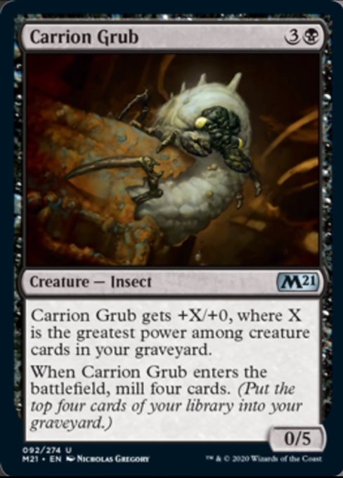Carrion Grub [Core Set 2021] | Rook's Games and More