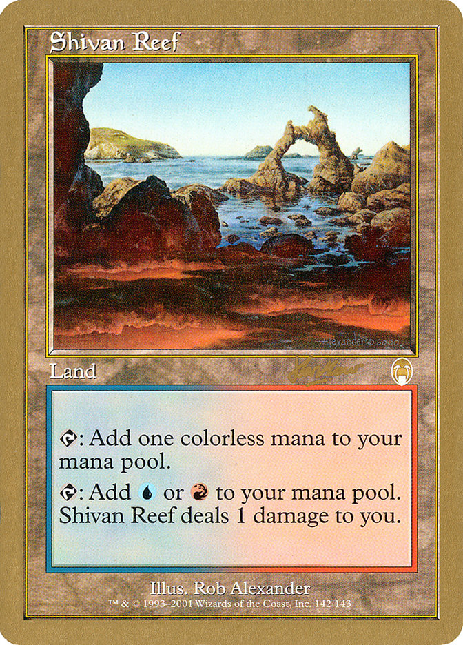 Shivan Reef (Sim Han How) [World Championship Decks 2002] | Rook's Games and More