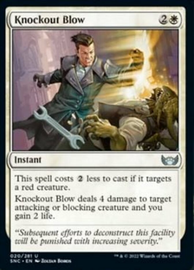 Knockout Blow [Streets of New Capenna] | Rook's Games and More