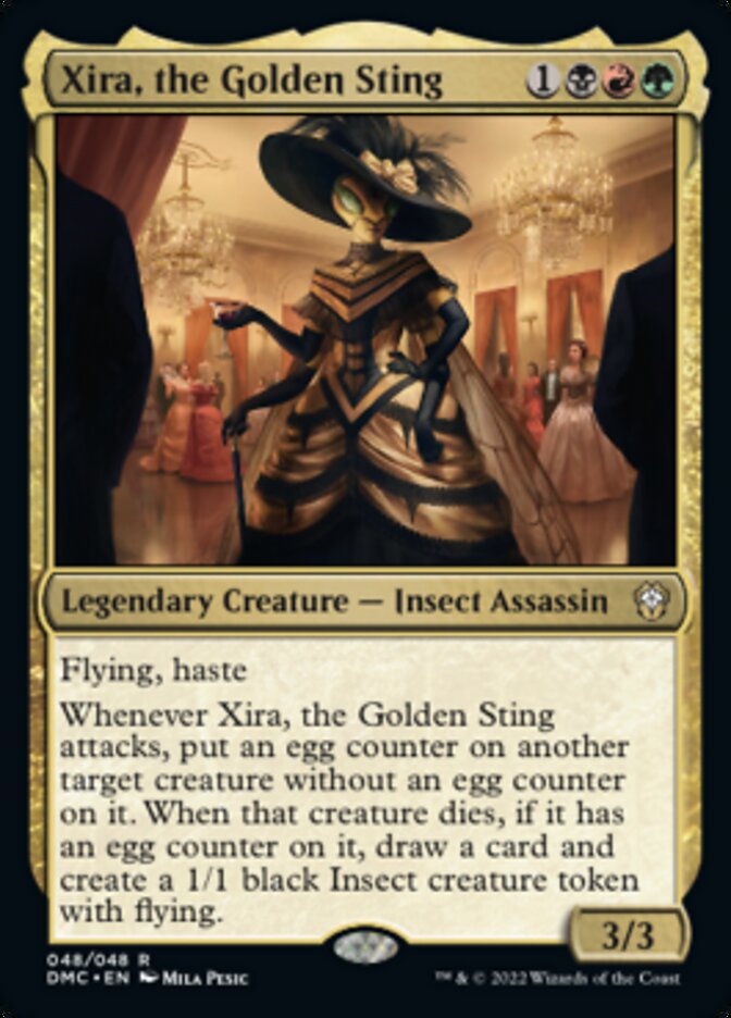 Xira, the Golden Sting [Dominaria United Commander] | Rook's Games and More