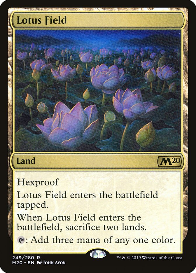 Lotus Field [Core Set 2020] | Rook's Games and More