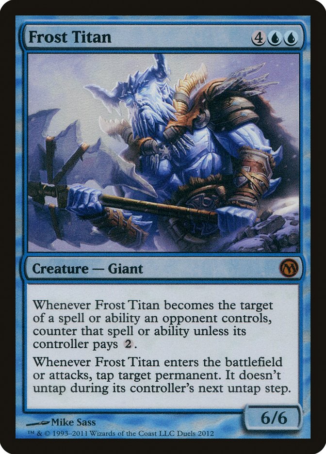 Frost Titan (Duels of the Planeswalkers Promos) [Duels of the Planeswalkers Promos 2011] | Rook's Games and More