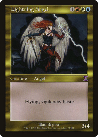 Lightning Angel [Time Spiral Timeshifted] | Rook's Games and More
