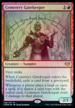 Cemetery Gatekeeper [Innistrad: Crimson Vow Prerelease Promos] | Rook's Games and More