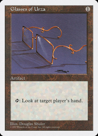 Glasses of Urza [Fifth Edition] | Rook's Games and More