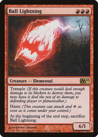 Ball Lightning [Magic 2010] | Rook's Games and More