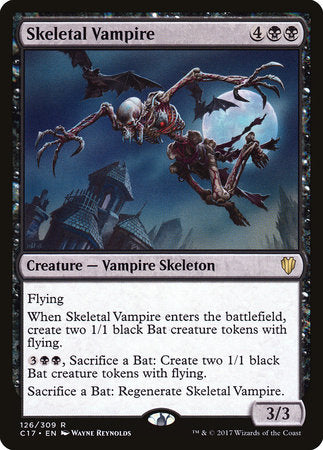 Skeletal Vampire [Commander 2017] | Rook's Games and More