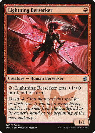 Lightning Berserker [Dragons of Tarkir] | Rook's Games and More