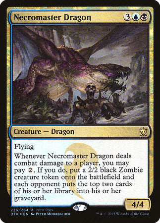 Necromaster Dragon [Dragons of Tarkir Promos] | Rook's Games and More