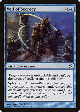 Veil of Secrecy [Betrayers of Kamigawa] | Rook's Games and More