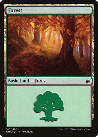 Forest (318) [Commander Anthology] | Rook's Games and More