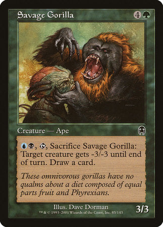 Savage Gorilla [Apocalypse] | Rook's Games and More