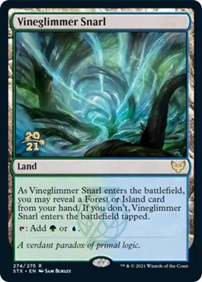 Vineglimmer Snarl [Strixhaven: School of Mages Prerelease Promos] | Rook's Games and More